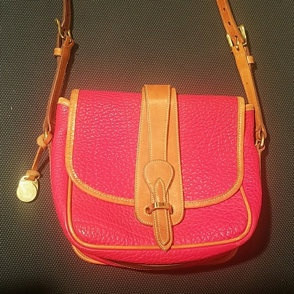 Dooney & Bourke Red Pebble Vintage Bag